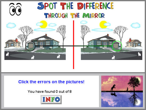 Screen shot of Spot The Difference